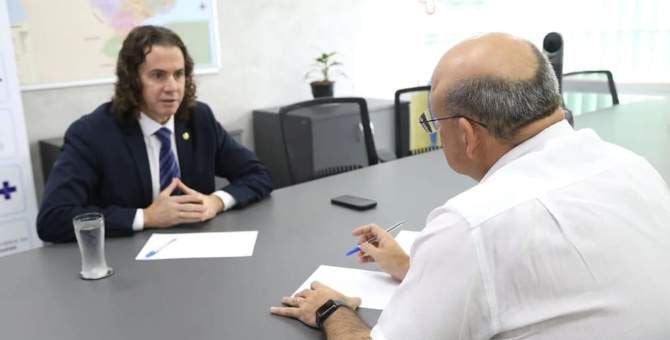 Veneziano acompanha secretário do MS em anúncio de novos investimentos para a FAP neste sábado