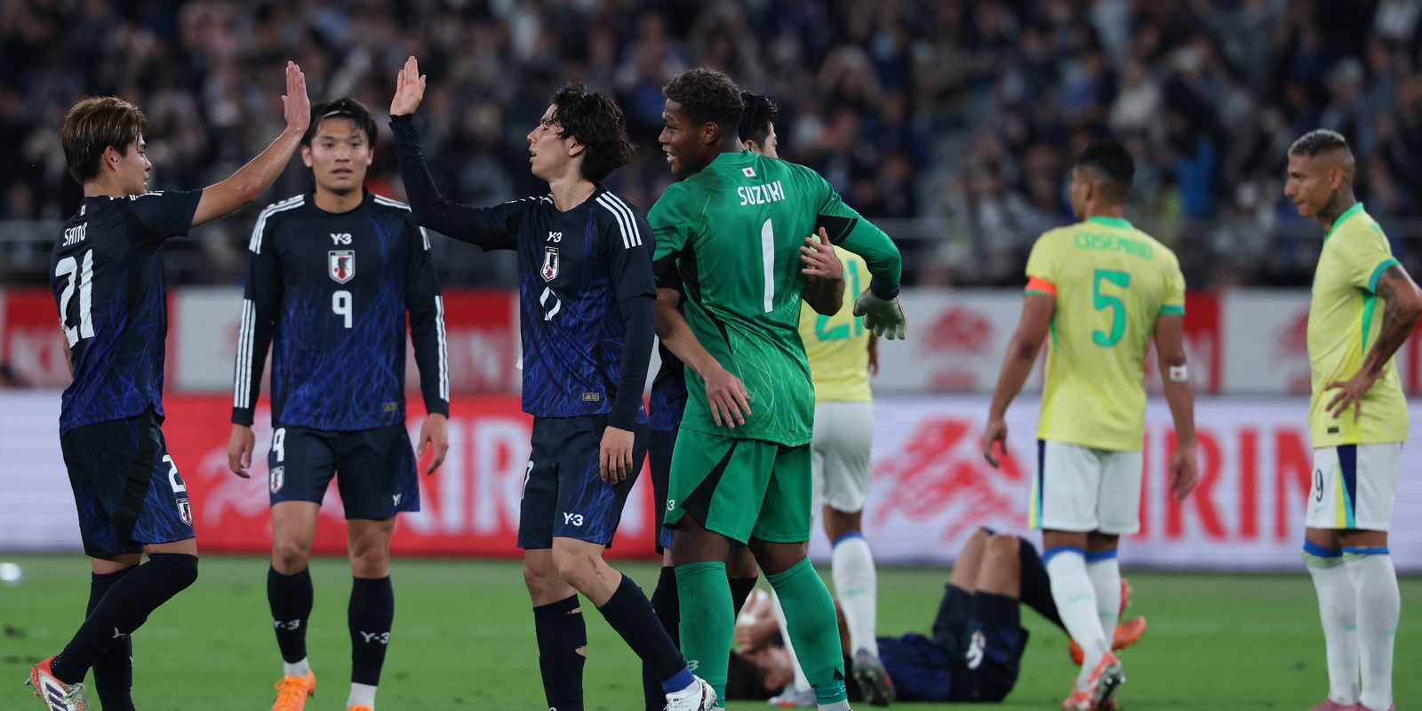 Brasil amarga derrota histórica para o Japão em amistoso em Tóquio