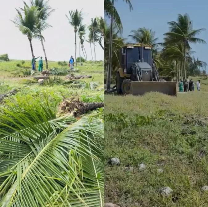Obra de urbanização na Praia de Camboinha é suspensa pela Justiça Federal por ausência de aval da União