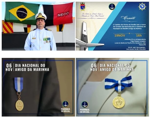 Capitania dos Portos da Paraíba fará entrega de medalhas aos novos integrantes da SOAMAR-PB