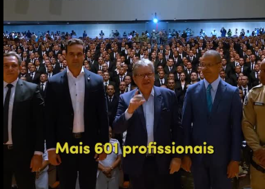 Com investimento e valorização, João e Lucas dão boas-vindas a 601 novos alunos da PM/PB