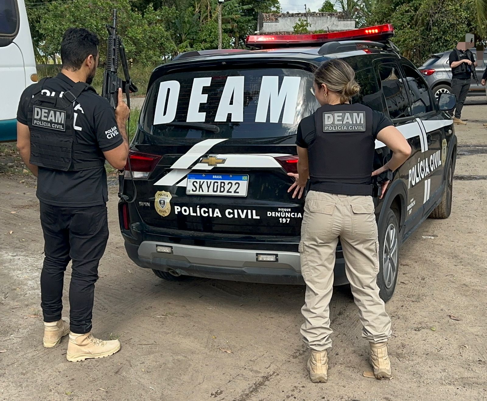 Homem é preso por estupro de vulnerável contra filha menor de idade, na PB