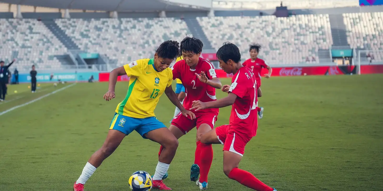 Mundial Sub-17 Feminino: Brasil luta, mas perde para Coreia do Norte