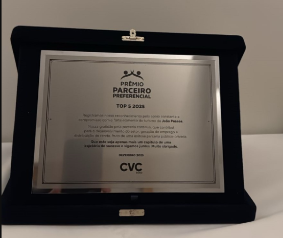 João Pessoa ganha destaque no turismo da CVC