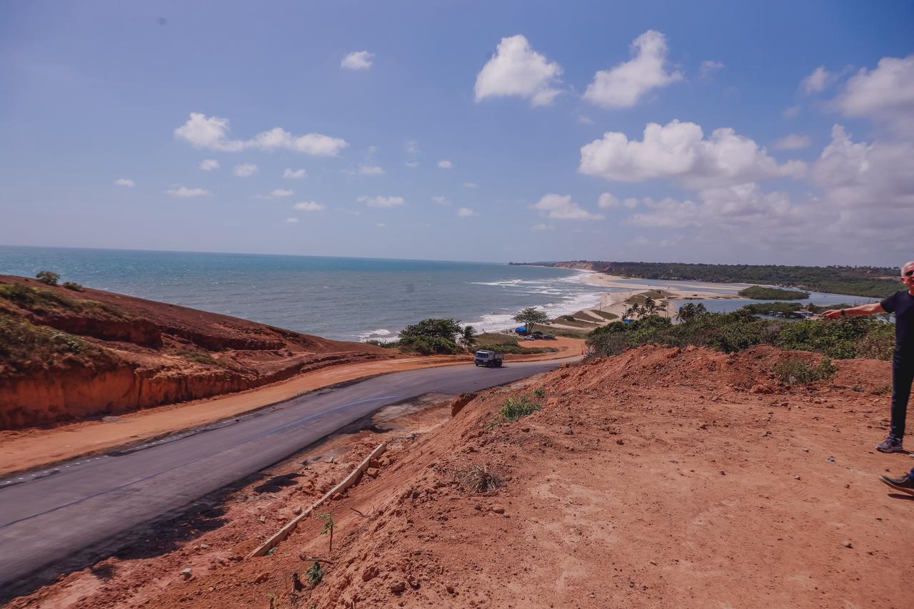 Obras da Orla Sul devem ser concluídas em fevereiro de 2026, avalia Cícero Lucena