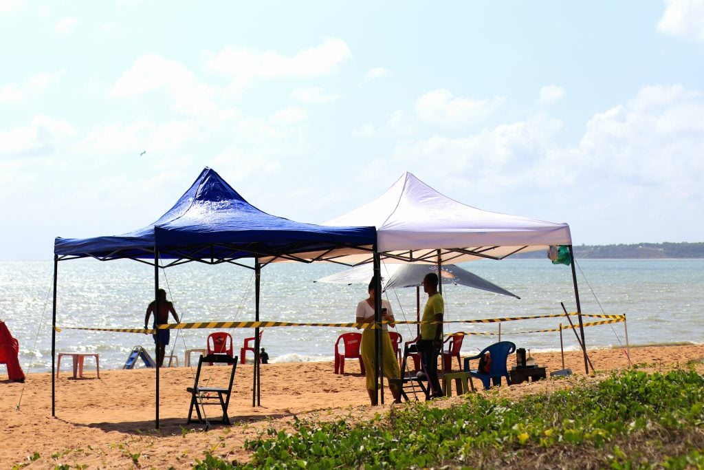 Réveillon: remoção de tendas da orla de JP tem que ser feita até às 8h do dia 1º