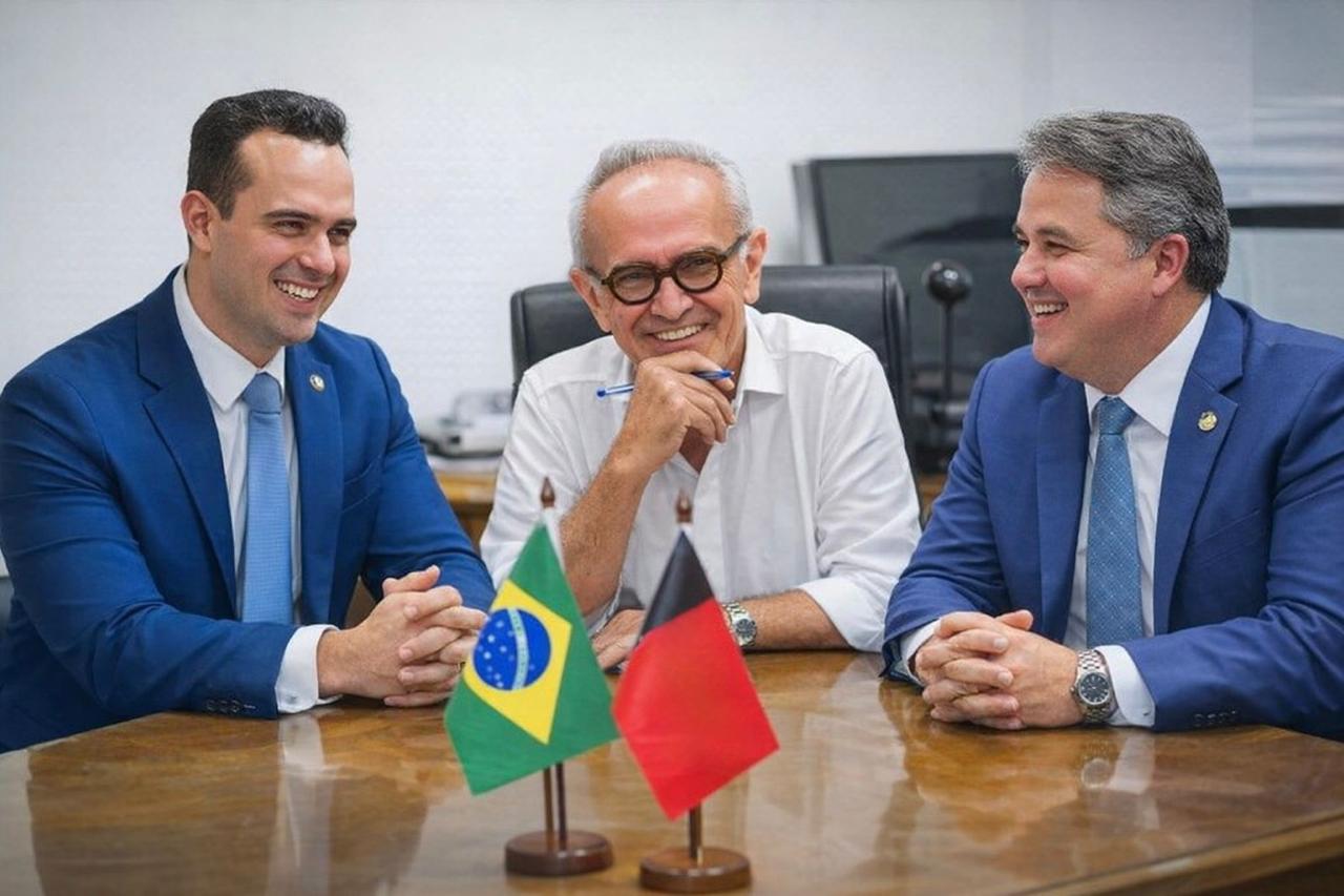 Estudo revela sentimento da disputa pelo Governo da Paraíba entre Cícero Lucena, Efraim Filho e Lucas Ribeiro