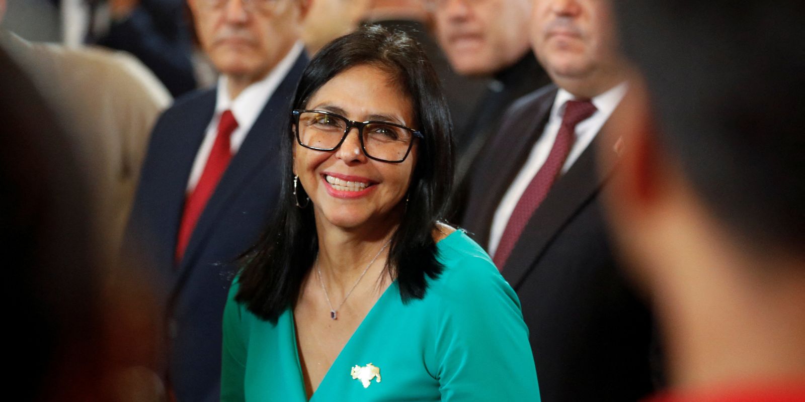 Delcy Rodríguez toma posse como presidente interina da Venezuela
