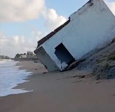 Obra de R$ 5 milhões busca conter avanço do mar em Baía da Traição