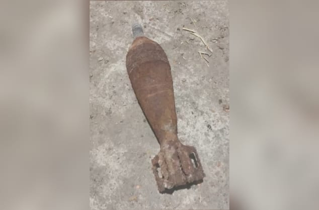 Possível bomba de morteiro da Segunda Guerra é encontrada em área rural de Conde