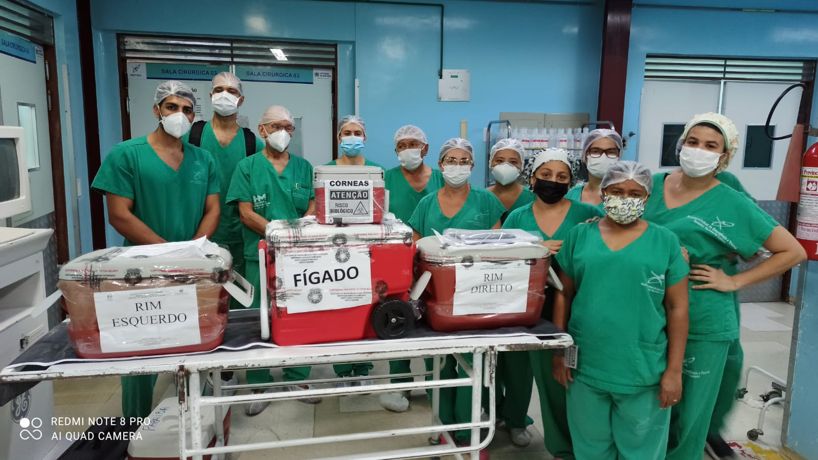 Central de Transplantes registra 4ª doação de órgãos do ano; quatro pacientes são beneficiados