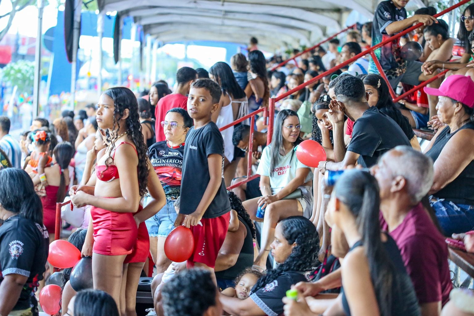 Segunda noite de desfile de ala ursas encerra Carnaval Tradição neste domingo
