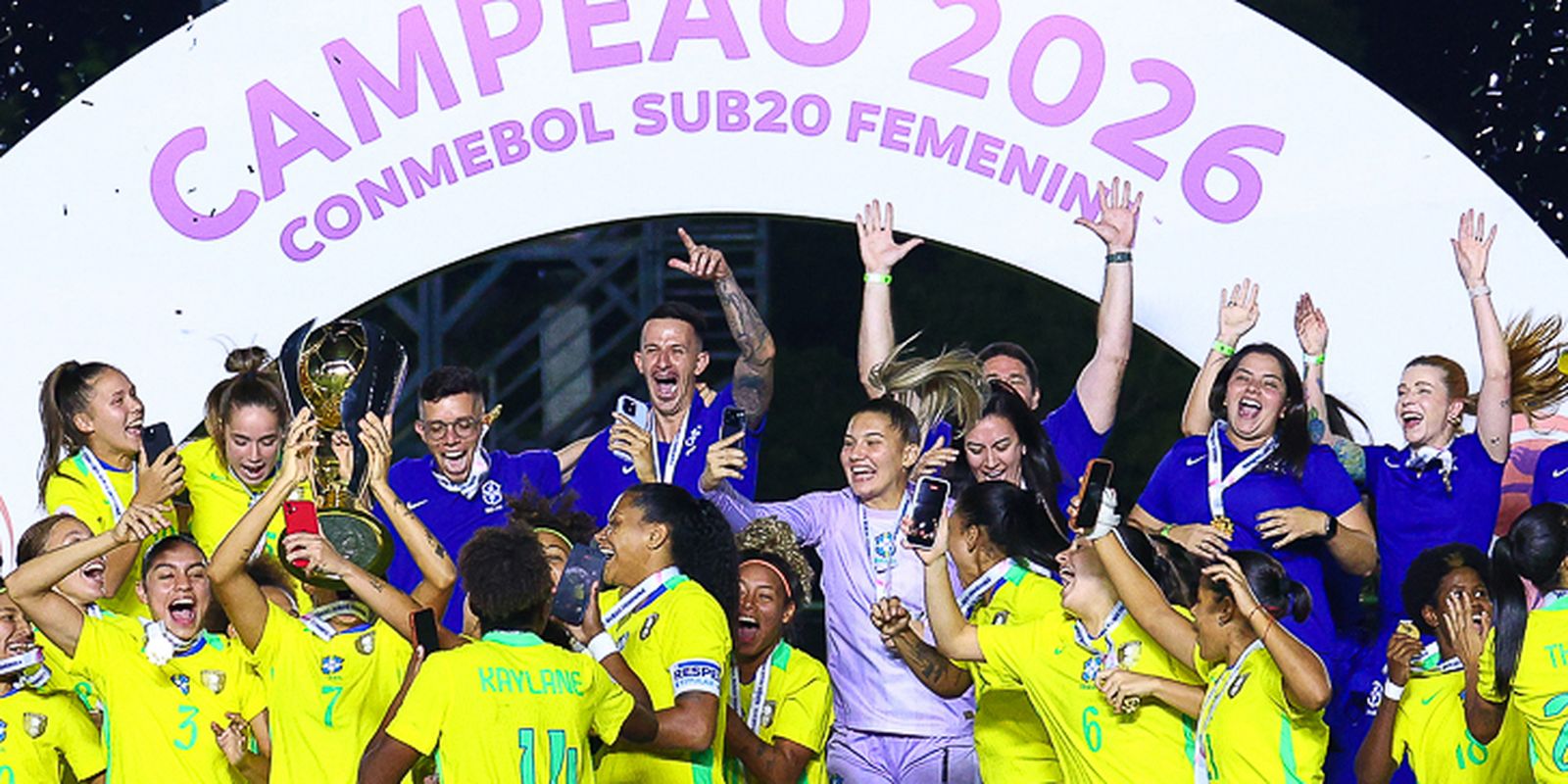 Brasil é campeão sul-americano sub-20 feminino