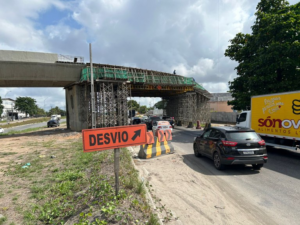 DER-PB inicia remoção de escoramentos no Viaduto do Bairro das Indústrias nesta quinta-feira