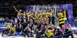 Praia Clube bate Minas e fatura título da Superliga Feminina de vôlei