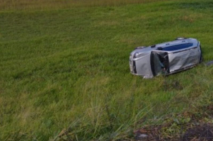 Motorista fica ferido após carro sair da pista e capotar na BR-230, em Santa Rita – PB AGORA