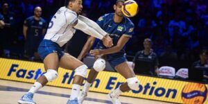 Seleção masculina perde e pode dar adeus à Liga das Nações de vôlei
