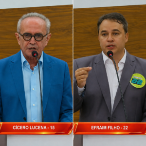 Em debate na TV Master, candidatos aproveitam ausência de Lucas para criticar gestão do Estado