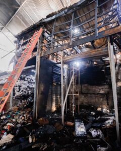 Prefeito de JP mobiliza força-tarefa após incêndio no Centro Comercial de Passagem