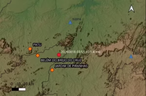 Tremor de terra é registrado no Sertão da Paraíba