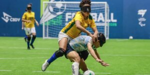Brasileiras são vice-campeãs da Copa América de futebol de cegas