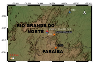 Novo tremor de terra é registrado próximo à divisa entre PB e Rio Grande do Norte