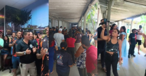 Ambulantes realizam protesto na sede da PMJP e contestam restrições para trabalhar em festa no Valentina