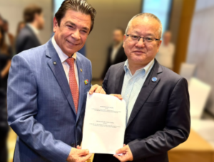 Presidente da FIEPB firma acordo na China para ampliar oportunidades à indústria