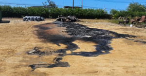 Queima de entulhos mobiliza Corpo de Bombeiros no Distrito Industrial de Campina Grande